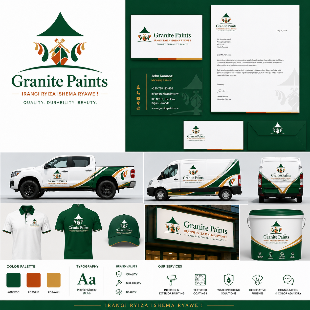 Complete brand system