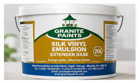 Granite Paints SILK VINYL EMULSION EXTENDER BASE 20 litre bucket